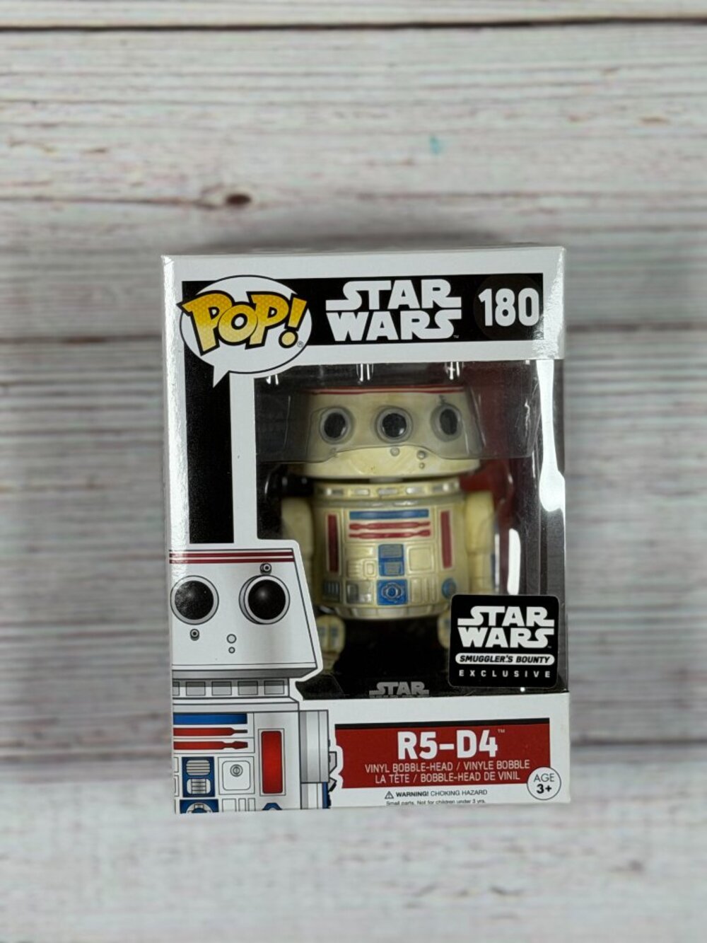 Funko Pop! Star Wars R5-D4 #180 Smuggler’s Bounty Exclusive Vinyl Bobble-Head - Picture 2 of 6